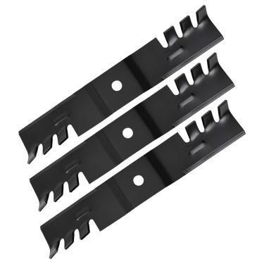 Imagem de Keycci Lâmina de cobertura 02005017-X compatível com trator de grama Cub Cad et GT2148 Re con Z-Force LZ48 PRO-Z 122 cm, substituição de lâmina de cortador dentada para 942-04417-X, pacote com 3