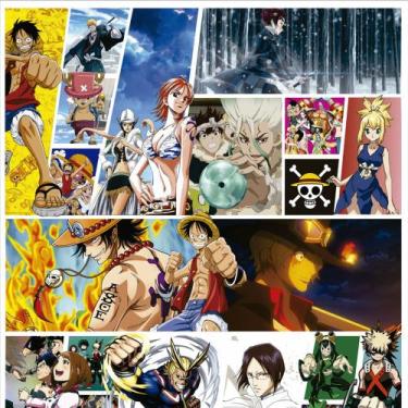 Imagem de Papel de Parede Anime Manga Personagens One Piece Bleach Demon Slayer 