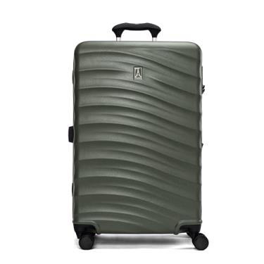 Imagem de Travelpro Bagagem despachada expansível Maxlite Air V2, 8 rodas giratórias, mala rígida leve, trava TSA, verde ardósia, média xadrez 63 cm, Verde ardósia, Checked Medium 25-Inch, Travelpro Bagagem