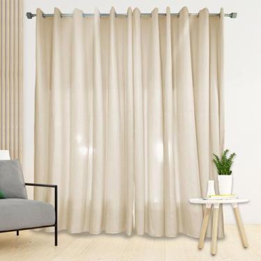 Imagem de Cortina Manu Janela Sala e Quarto 2,30 x 1,70 Várias Cores - DH Enxova