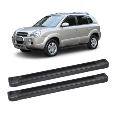 Imagem de Estribo Tucson 2006 a 2016 Preto Aluminio