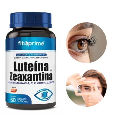 Imagem de Luteína + Zeaxantina Vitaminas A C E Cobre Zinco 60Capsulas