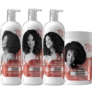 Imagem de Kit Soul Power Pro Acido Hialuronico Tratamento Completo 4 Produtos C/Mascara Hidratante