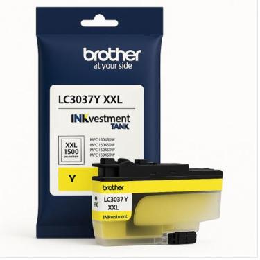 Imagem de Cartucho Tinta Brother J6545 J5945 J6945 LC3037 Amarelo Original