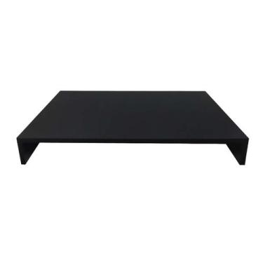 Imagem de Tampa de Proteção Fogão Cooktop 4 Bocas em MDF Preto - Arrigo Móveis