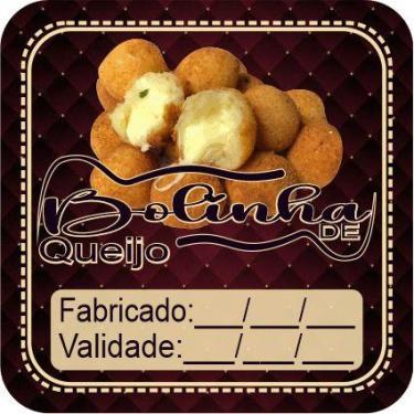 Imagem de 50 100 150 200 unidades adesivo etiqueta tag embalagem quadrado 3,5 cm