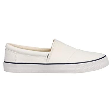 Imagem de TOMS Sapato feminino Alpargata Fenix sem cadarço, Branco, 6.5