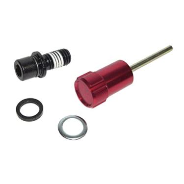 Imagem de RockShox Kit de puxador/parafuso ajustador de rebote, vermelho alumínio, curto