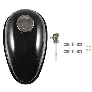 Imagem de UAUS Tampa de tanque de combustível para bicicleta motorizada Petcock 3L com rosca externa para bicicleta motorizada 80cc 60cc 66cc 49cc