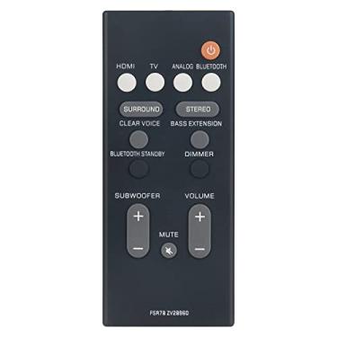 Imagem de Beyution Controle remoto FSR78-ZV28960 adequado para Yamaha Sound Bar ATS-1060 ATS-1070 YAS-106 YAS-207 YAS-107 ATS-2070 YAS-108 YAS-207BL YAS-CU207 YAS-106BL NN S-WSW422 SR-B20A ATS-B200 YAS-1080 ATS