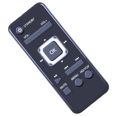 Imagem de ZWP MLG-6025DK Controle remoto de substituição adequado para BlackBox Digital AV Dock via HDMI