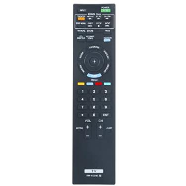 Imagem de Novo controle remoto de substituição RM-YD033 compatível com Sony LCD TV KDL-32EX700 KDL-40EX700 KDL-46EX700 KDL-52EX700 KDL-60EX700 KDL-40EX703 KDL-46EX703 KDL-60EX703 KDL-52EX703 KDL-55EX7171 3 KDL
