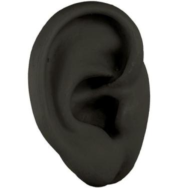 Imagem de Expositor Orelha de Silicone Direita para Brincos ou Piercings - Rei D