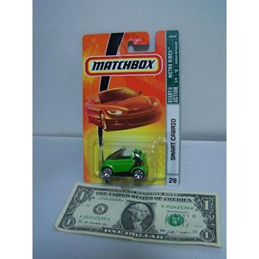 Imagem de Matchbox Green Smart Car Cabrio - Pronto para Ação - Metro Rides # 28-2008, #G14E6GE4R-GE 4-TEW6W201735