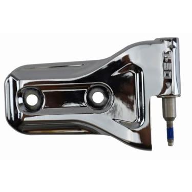 Imagem de PT Auto Warehouse DH-CH6314M-RH - Dobradiça de porta, acabamento cromado, superior - serve no lado do passageiro dianteiro ou traseiro, substitui # 68302124AB, 68302124AF