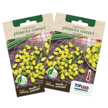 Imagem de TopSeed, 2X Sementes de Pimenta Cumari do Pará TOPSEED