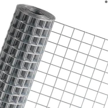 Imagem de Tela Soldada 25mm Multiuso Alvenaria Proteção Portões Pets Jardim 15m 