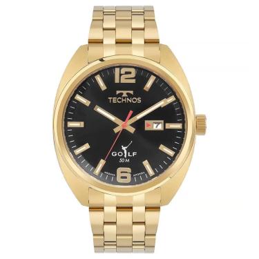 Imagem de Relógio Technos Masculino Golf Dourado - 2315Lap/1P