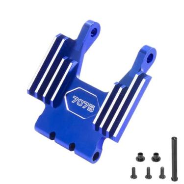 Imagem de XHSESA Aluminum Alloy 7075-T6 Front Faucet Seat Support Crash Structure for LOSI 1/4 Promoto-MX Motorcycle Dirtbike RTR LOS06000 LOS06002 Upgrade Parts (Blue)