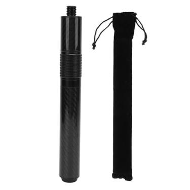 Imagem de Extensão de sugestão de bilhar com fibra de carbono de 14 polegadas com acessórios de protetores de protetores de bunda extensor de sugestão de piscina telescópica para como a