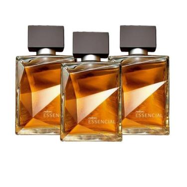 Imagem de Kit 3 Perfume Natura Essencial Masculino Deo Parfum Clássico Tradicion