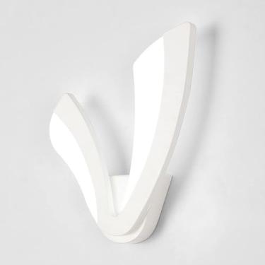 Imagem de Lâmpada De Parede Led Para Iluminação De Parede Branca, Luminária De Parede Moderna Em Forma De V, Lâmpadas De Cabeceira Para Lavagem De Parede Interna Para Sala De Estar, 3000k, right