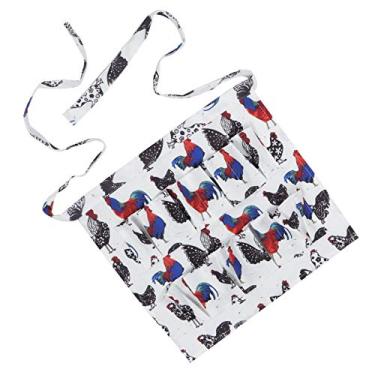 Imagem de Eujgoov Ovos Coletando Avental Vários Bolsos de Frango Ovos de Pato que Coletam Avental Com Bolsos Especialmente Costurados para Suprimentos de Fazenda Colecionáveis (2 M)