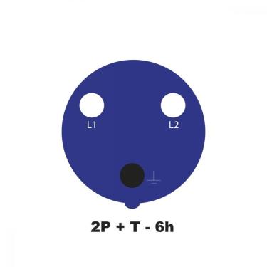 Imagem de Tomada De Embutir Industrial 2P+T 16 A 220-250 Tramontina