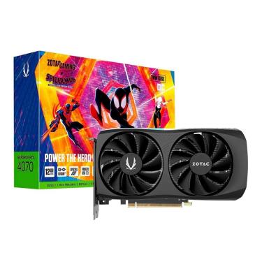 Imagem de Placa de Vídeo Zotac Spider-man GeForc RTX 4070 12GB GDDR6X
