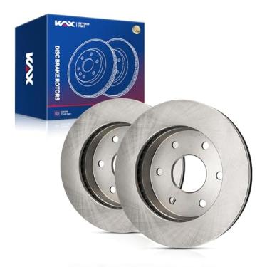Imagem de KAX Par de rotores de freio a disco dianteiro de 29,5 cm para K1500 1988-1999, Tahoe 1995-2000, K2500 1988-1998, K1500 Suburban 1992-1999, Yukon 1992-2000, Blazer 1992-2000, Blazer 1992-2000, Blazer