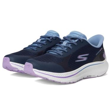Imagem de Skechers Tênis feminino Go Run Consistent 2.0 Captiva Hands Free Slip-ins, Azul-marinho/lavanda, 41