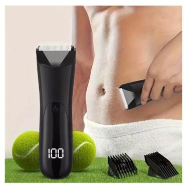 Imagem de Kemei KM 1840 Aparador de Pelos Desmatador Máquina Acabamento Barba Ca