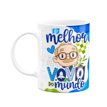 Imagem de Caneca dos Avós Cartoon - O melhor vovô do mundo - M3