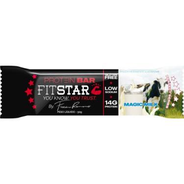 Imagem de Protein Bar Fitstar Sabor Magic Milk 45gr