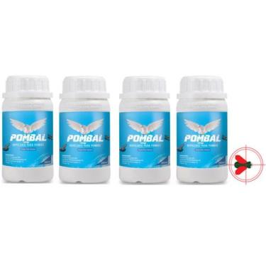 Imagem de Kit 4 Pombal Repelente Para Pombos Natural Quimiagri 250ml