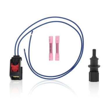 Imagem de VekAuto No.5293138AA Sensor de Temperatura do Ar Ambiente com Conector Plugue Pigtail 645-218 para Jeep Compass 2007-2009 para Dodge para Ram 1500 2010