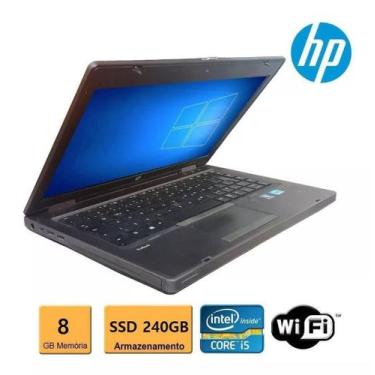 Imagem de Notebook Hp Probook 6460B 14'' Core I5 2.5Ghz 8Gb Ssd 240Gb