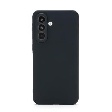 Imagem de Customic Capinha Case Capa para Celular Samsung Galaxy A56 5G Soft Series 1.5mm Ultra Fina Anti Impacto Proteção Militar 1.2 metros contra quedasPreto