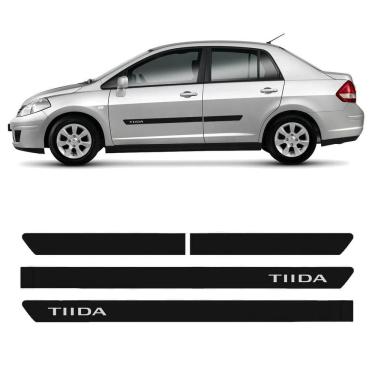 Imagem de Friso Lateral Tiida Sedan 2008 A 2013 Com Nome