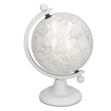 Imagem de Mini Dollouse Globe Model Modelo Miniatura Globo Toy Decoração Educacional para 1/12 Dinâmica da sala de jantar Liga de plástico da sala de jantar