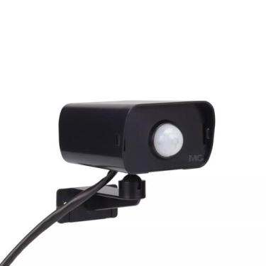 Imagem de Sensor de presença parede sobrepor àrea externa preto c/ fotocélula mp
