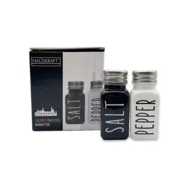 Imagem de Saleiro e pimenteiro hauskraft manhattan 2pçs 80ml slro017
