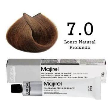 Imagem de Coloração Capilar 7.0 Louro Natural Profundo Majirel  L'Oréal - L'Oréa