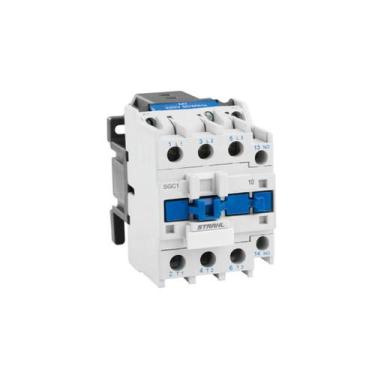 Imagem de Contator Tripolar 3p+1na 32a 380v Strahl SGC1-D3210/Q7/W