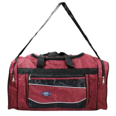 Imagem de Bolsa Mala De Viagem Tipo Mala De Mão Em Poliéster Vermelha - IDEA
