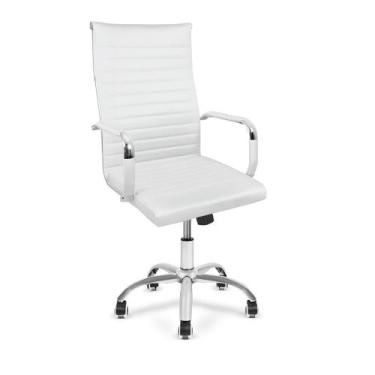 Imagem de Cadeira Presidente Giratória Esteirinha Charles Eames Estofada - Varia