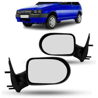 Imagem de Par Retrovisor Uno Economy 2 Portas 2010 2011 Sem Controle - RETROVEX