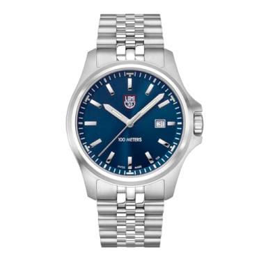 Imagem de Luminox - Dress Field - Relógio masculino de campo - Relógios masculinos - 43 mm - Quartzo suíço - Resistente à água 100 m - Cristal de safira - Caixa de aço inoxidável - Sempre visível - Feito na