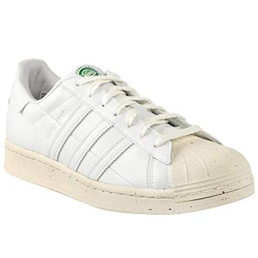 Imagem de adidas Mens Superstar Lace Up Sneakers Shoes Casual - White - Size 9.5 D