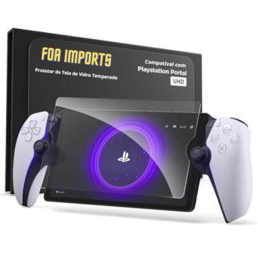 Imagem de Película Gamer Premium para PS Portal – 1 Unidade, Vidro Temperado 3D, Anti-Risco e Toque Preciso